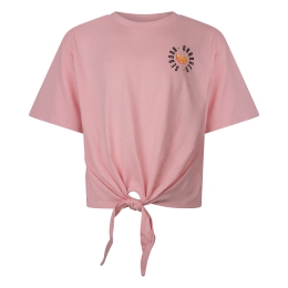 D-zine Abina Z10196 meisjes T-shirt korte mouw Rose