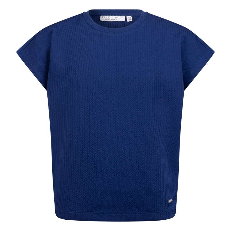 D-zine Agnetha Z10180 t-shirts korte mouw Marine