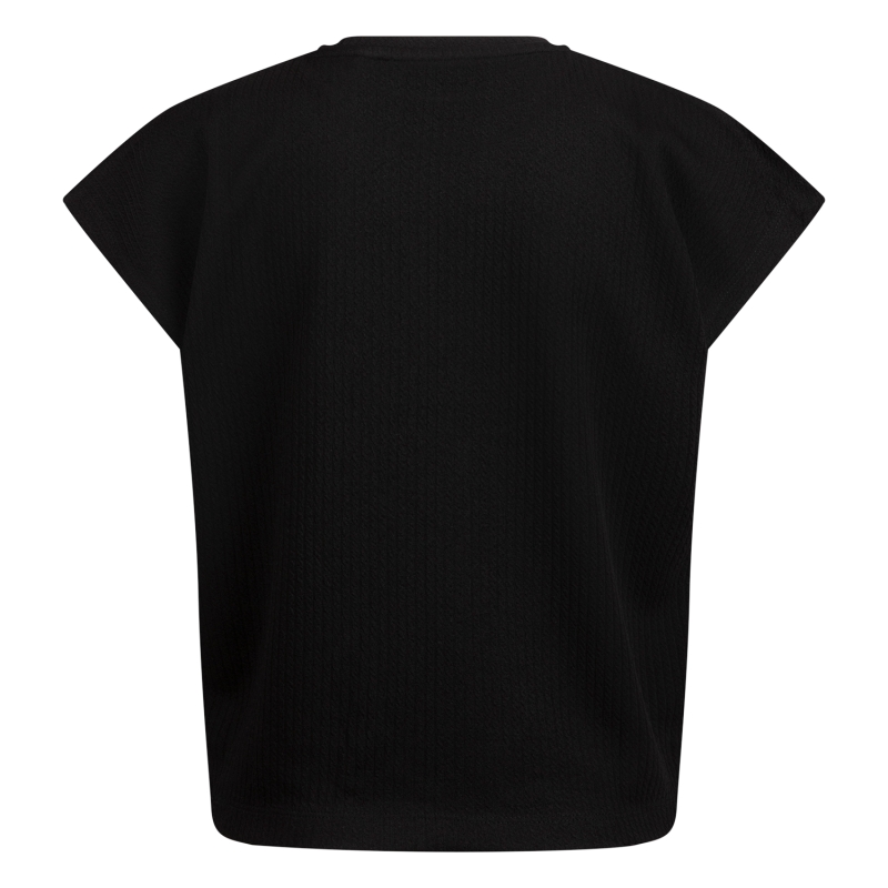 D-zine Agnetha Z10180 t-shirts korte mouw Zwart