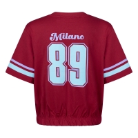 D-zine Aimee Z10176 t-shirts korte mouw Rood