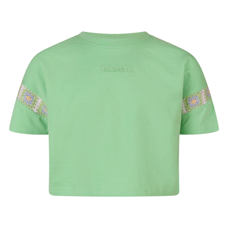 D-zine Alexa Z10177 t-shirts korte mouw Groen licht