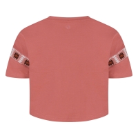 D-zine Alexa Z10177 t-shirts korte mouw Oud rose