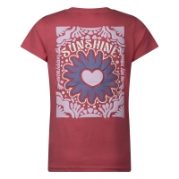 D-zine Allas B Z10195 t-shirts korte mouw fuchsia