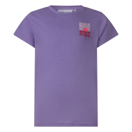 D-zine Allas Z10193 meisjes T-shirt korte mouw Lila