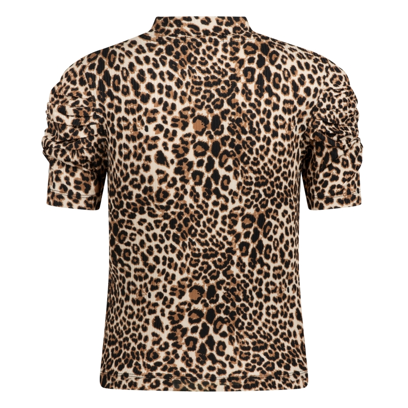 D-zine Apetta Z10188 t-shirts korte mouw Zand