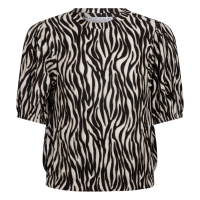 D-zine Arianne Z10183 t-shirts korte mouw Zand