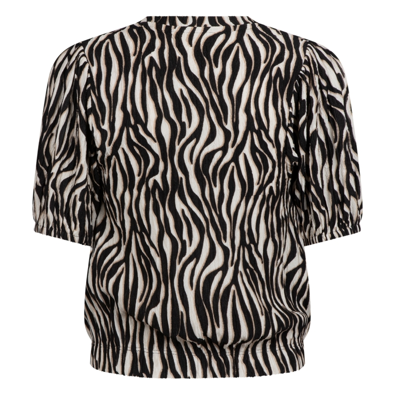 D-zine Arianne Z10183 t-shirts korte mouw Zand