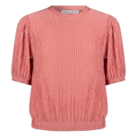 D-zine Arianne Z10183 t-shirts korte mouw Oud rose