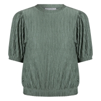 D-zine Arianne Z10183 t-shirts korte mouw Army