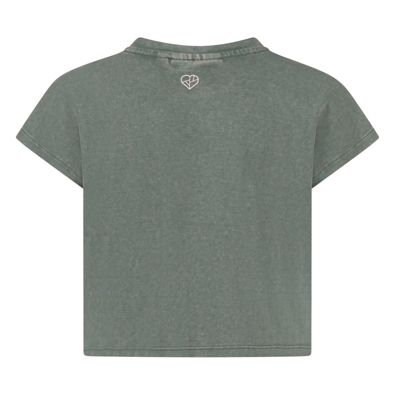 D-zine Asente Z10202 t-shirts korte mouw Army