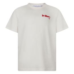 D-zine Ava Z10194 meisjes T-shirt korte mouw Ecru