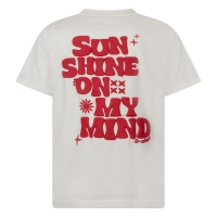 D-zine Ava Z10194 t-shirts korte mouw Ecru