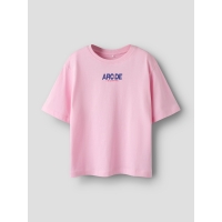 name it NKFLINNE SS NREG TOP t-shirts korte mouw Pink