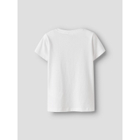 name it NKFFALALA SS NREG TOP BOX t-shirts korte mouw White