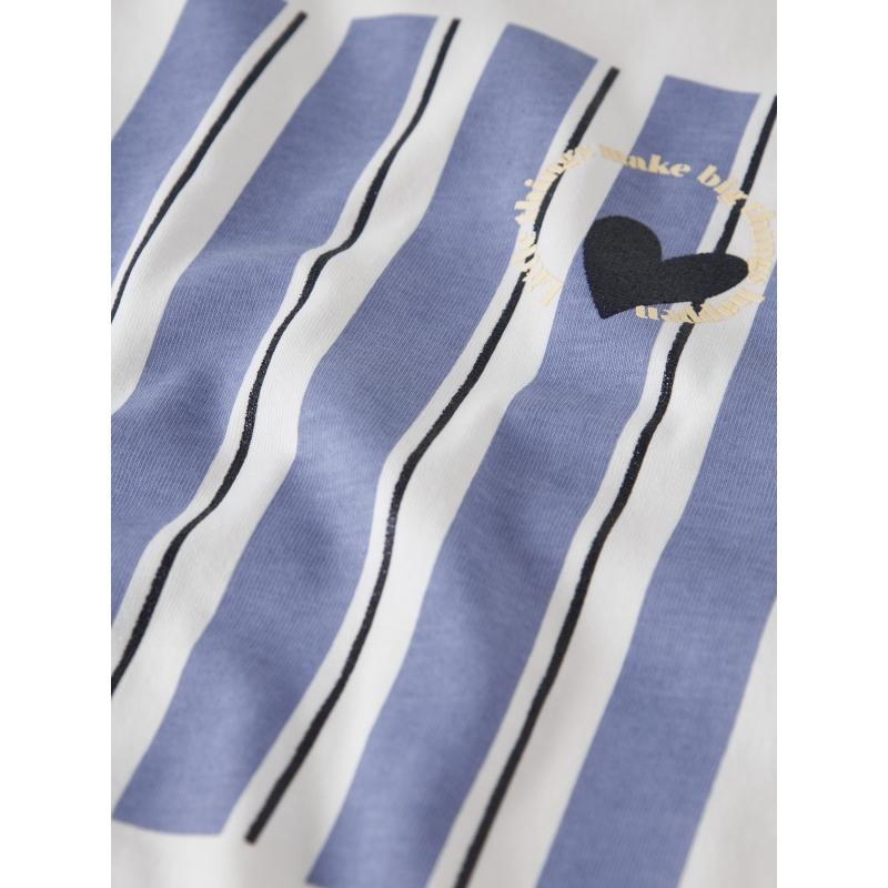 name it NKFFALALA SS NREG TOP BOX t-shirts korte mouw White