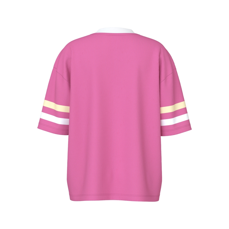 name it NKFDENNY SS RLX TOP t-shirts korte mouw Pink