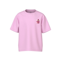 name it NKFDABIA SS NREG TOP t-shirts korte mouw Pink
