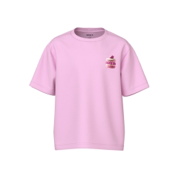 name it NKFDABIA SS NREG TOP meisjes T-shirt korte mouw Pink
