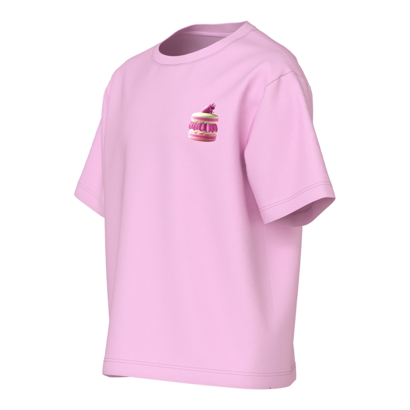 name it NKFDABIA SS NREG TOP t-shirts korte mouw Pink
