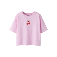 name it NKFFARINAZ SS NREG SHORT TOP BOX t-shirts korte mouw Pink