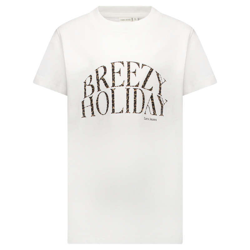 CARS jeans & casuals Inara kids t-shirts korte mouw Wit