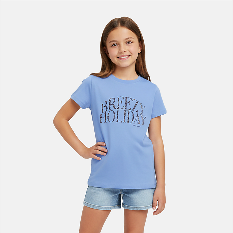 CARS jeans & casuals Inara kids t-shirts korte mouw lila
