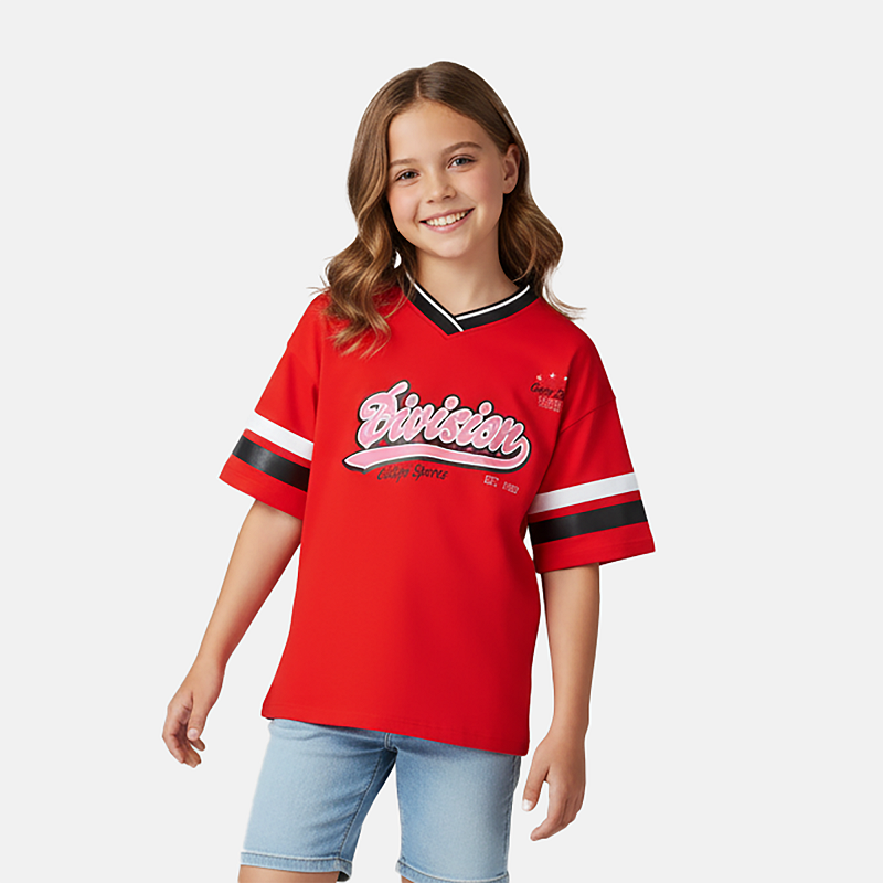 CARS jeans & casuals Foeba kids t-shirts korte mouw Rood