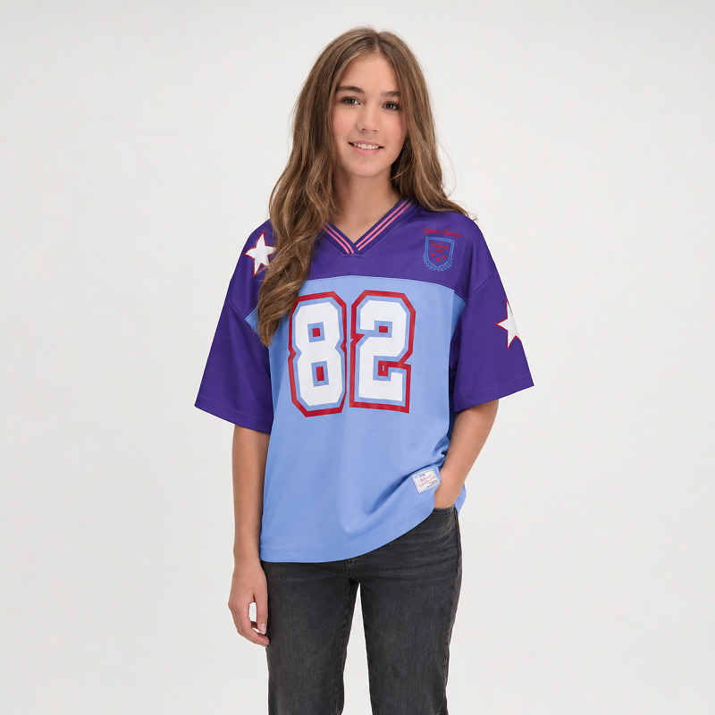 CARS jeans & casuals Foeba kids t-shirts korte mouw paars