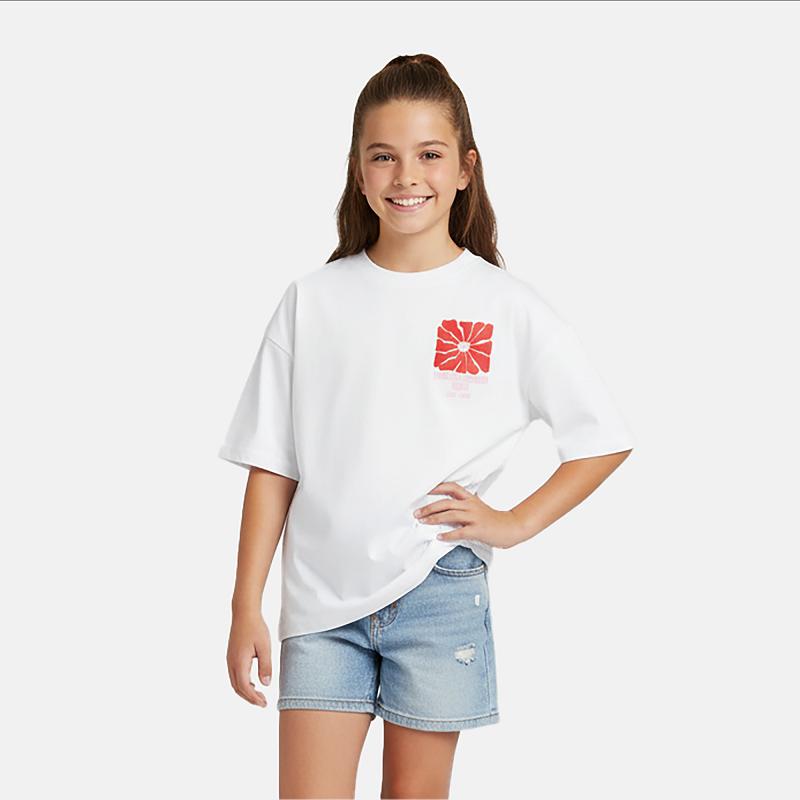 CARS jeans & casuals Junie kids t-shirts korte mouw Wit