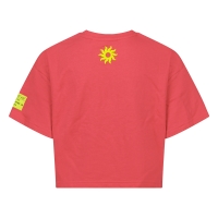 D-zine Angela Z10696 t-shirts korte mouw Rose donker