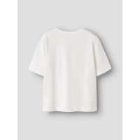 name it NKFKARINA SS NREG TOP PB t-shirts korte mouw White