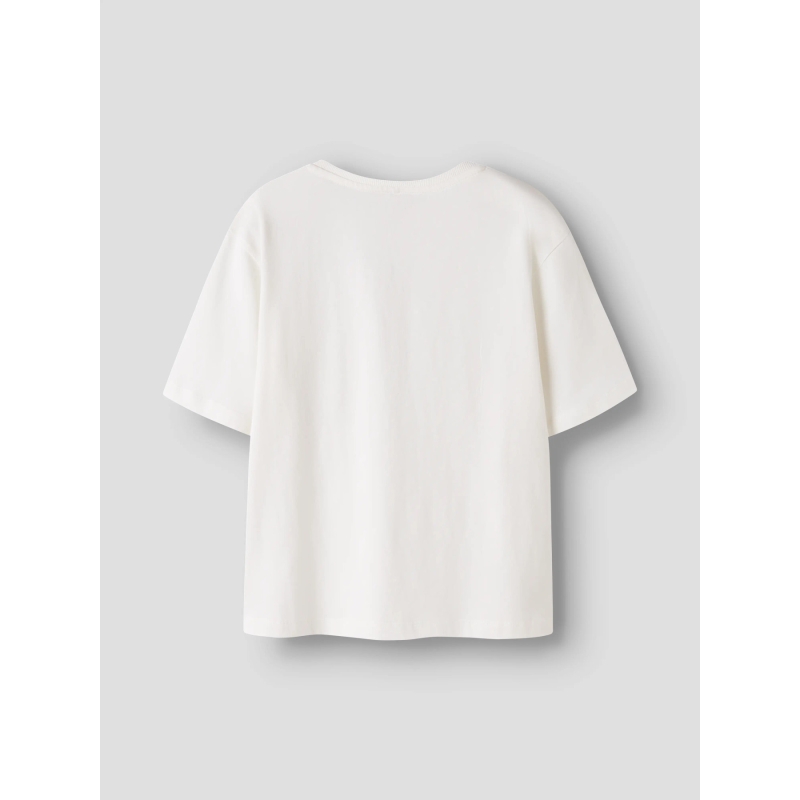 name it NKFKARINA SS NREG TOP PB t-shirts korte mouw White
