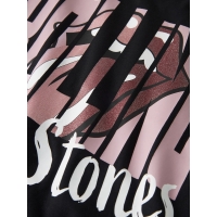 name it NKFDYBA ROLLINGS SS NREG TOP BOX UNV t-shirts korte mouw Black