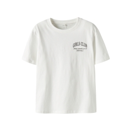 name it NKFTUVA SS NREG TOP BOX meisjes Meisjes T-shirt korte mouw White