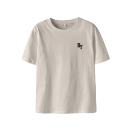 name it NKFTUVA SS NREG TOP BOX meisjes Meisjes T-shirt korte mouw Grey