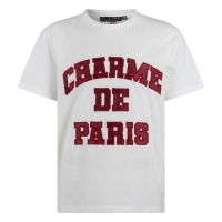 D-zine Beverly W20089 t-shirts korte mouw Ecru