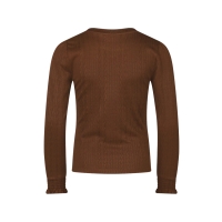 Persival 3110600 W10047 t-shirt lange mouw Bruin