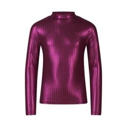 D-zine Tooske W10112 meisjes t-shirts lange mouw Paars donker