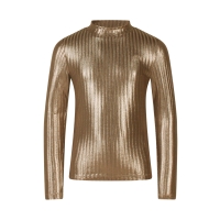 D-zine Tooske W10112 t-shirt lange mouw Brons