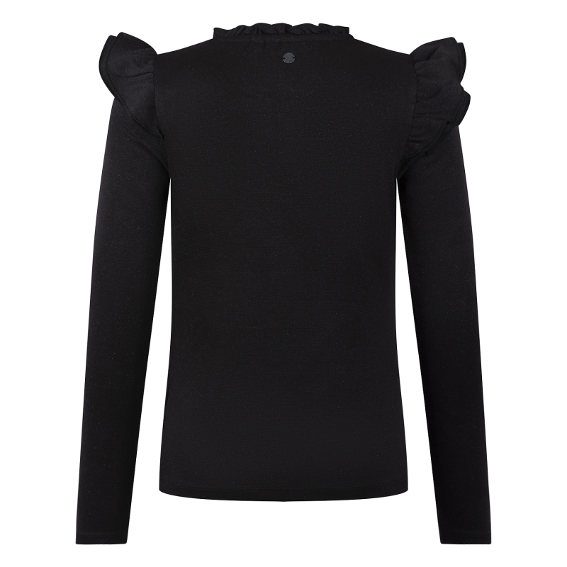 Persival 3310600 W20066 t-shirt lange mouw Zwart