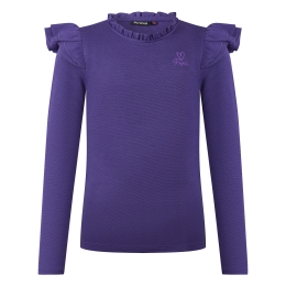 Persival 3310600 W20066 meisjes t-shirts lange mouw Paars fel