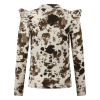 Persival 3310601 W20068 t-shirt lange mouw Cream