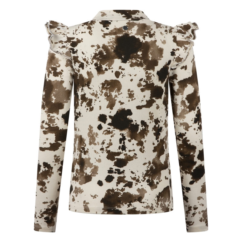 Persival 3310601 W20068 t-shirt lange mouw Cream
