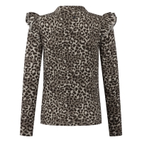 Persival 3310601 W20068 t-shirt lange mouw Bruin donker