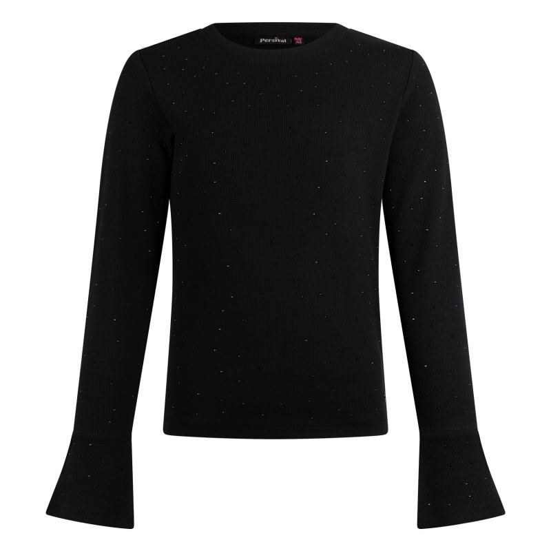 Persival 3310604 W20111 t-shirt lange mouw Zwart