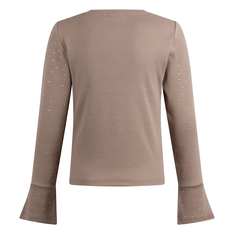 Persival 3310604 W20111 t-shirt lange mouw Taupe