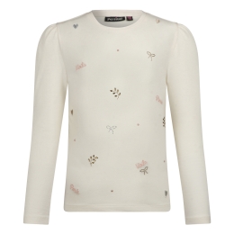 Persival 3310605 W20112 meisjes t-shirts lange mouw Cream