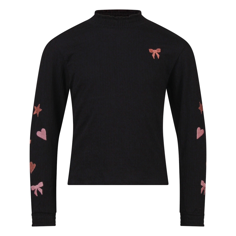 Persival 3310606 W20113 t-shirt lange mouw Zwart