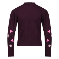 Persival 3310606 W20113 t-shirt lange mouw Bordeaux