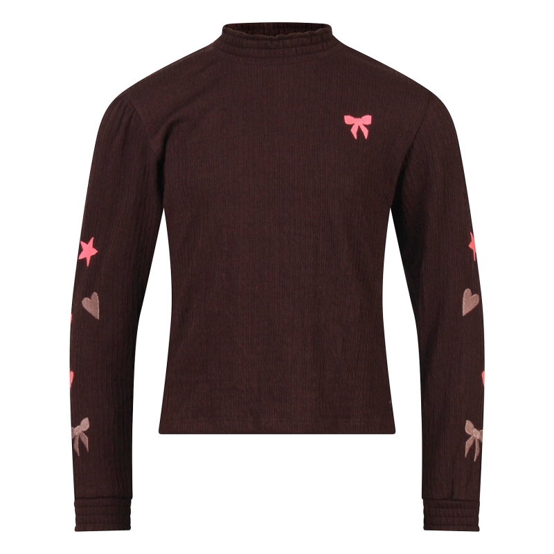 Persival 3310606 W20113 t-shirt lange mouw Bruin donker